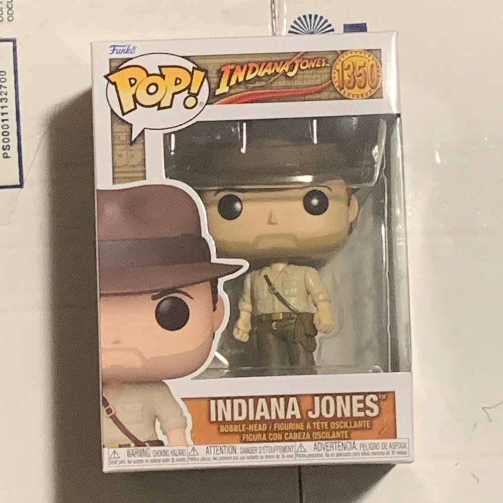 Indiana jones Funko pop (NWT)
